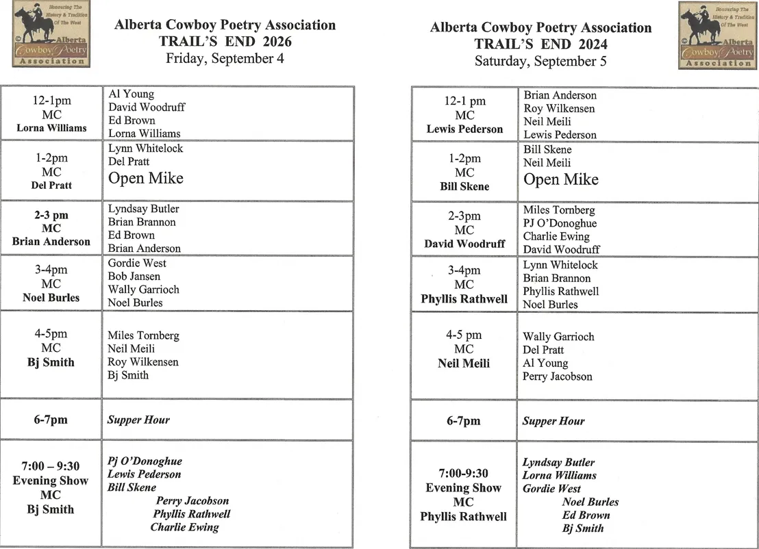 2026 Trails End Performer Schedule copy.webp